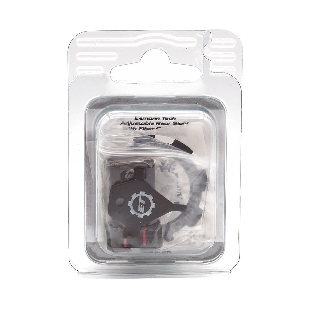 Eemann Tech Adjustable Rear Sight with Fiber Optics for CZ SP-01 SHADOW, CZ SHADOW 2