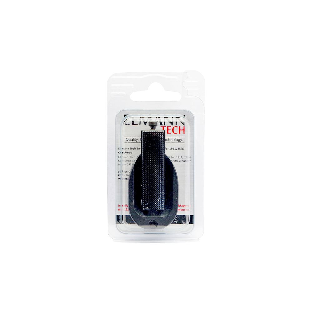 Eemann Tech Two Pieces Magwell for 1911, 25lpi Checkered