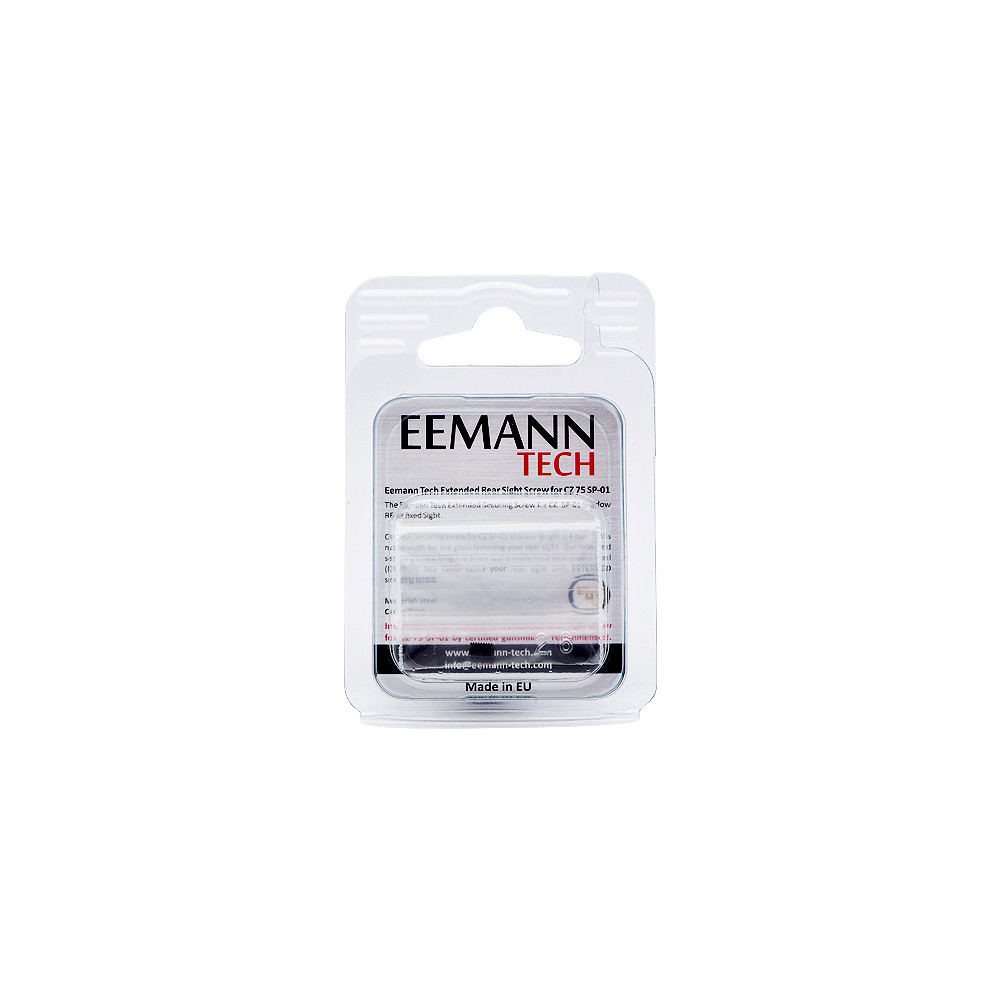 Eemann Tech Extended Screw for CZ 75 SP-01 OEM Rear Fixed Sight