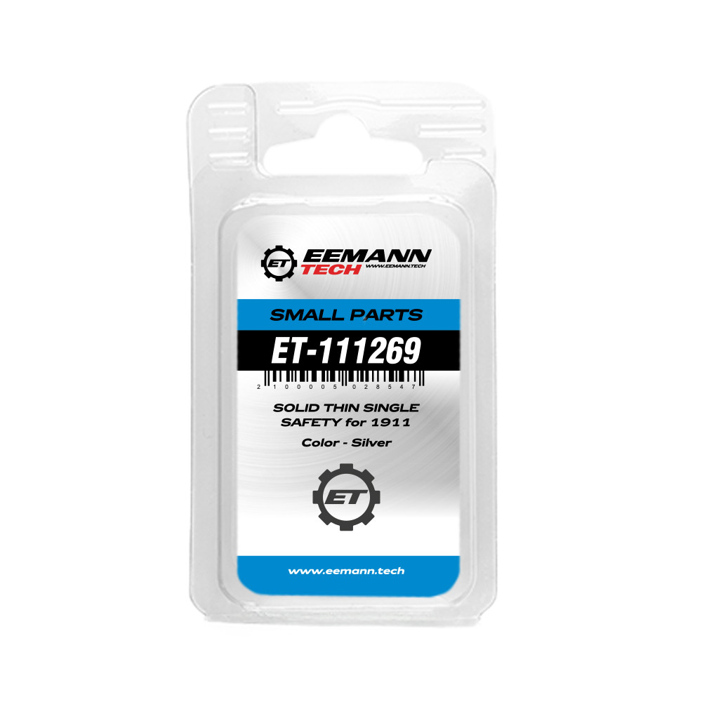 Eemann Tech Solid Thin Single Safety for 1911