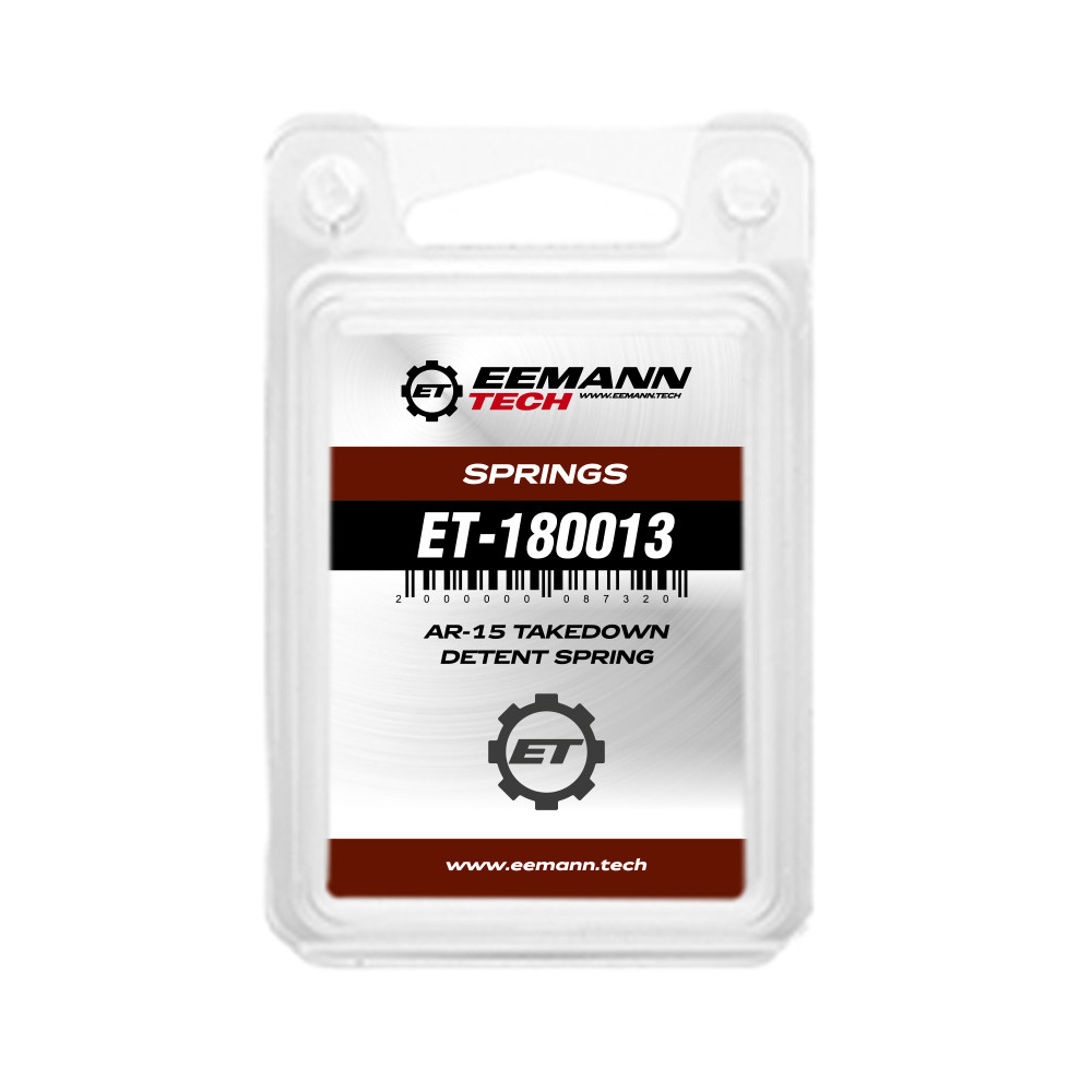 Eemann Tech AR-15 Takedown Detent Spring