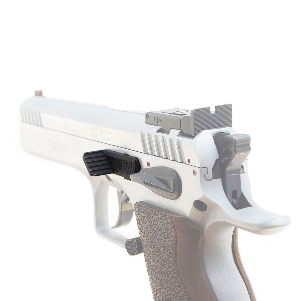 Eemann Tech Slide Stop with Thumb Rest for Tanfoglio – BLACK