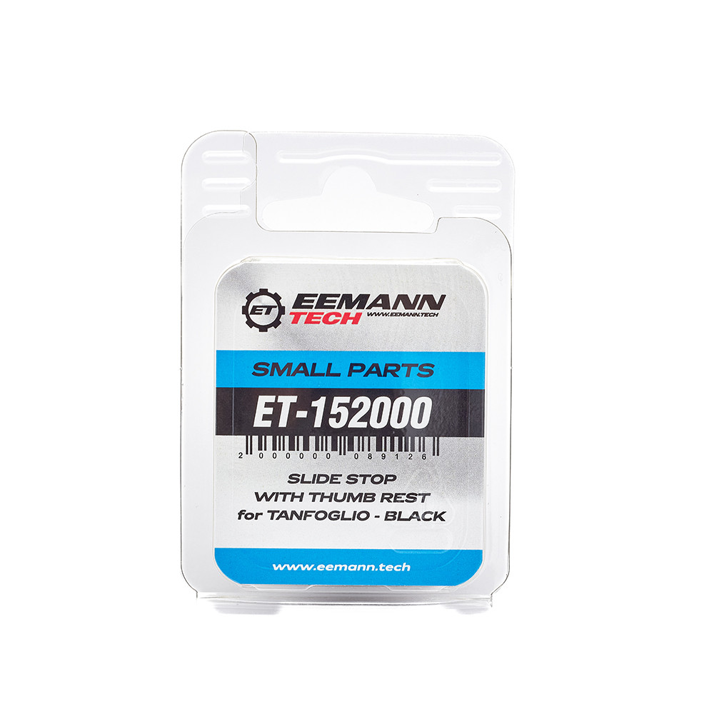 Eemann Tech Slide Stop with Thumb Rest for Tanfoglio – BLACK