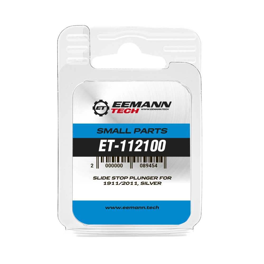 Eemann Tech Slide Stop Plunger for 1911/2011, Silver