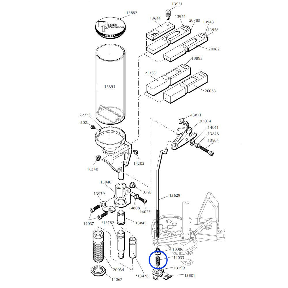 Eemann Tech Springs Kit for Dillon XL650