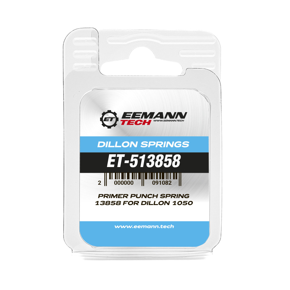 Eemann Tech Primer Punch Spring 13858 for Dillon 1050