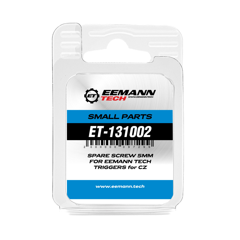 Spare Screw 5mm for Eemann Tech Triggers for CZ