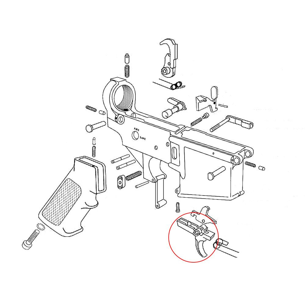 Eemann Tech Trigger for AR-15