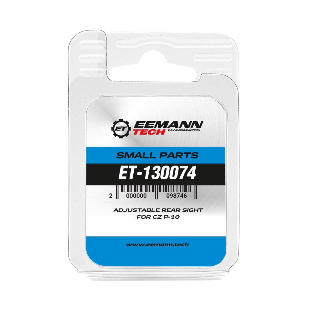 Eemann Tech Adjustable Rear Sight for CZ P-10