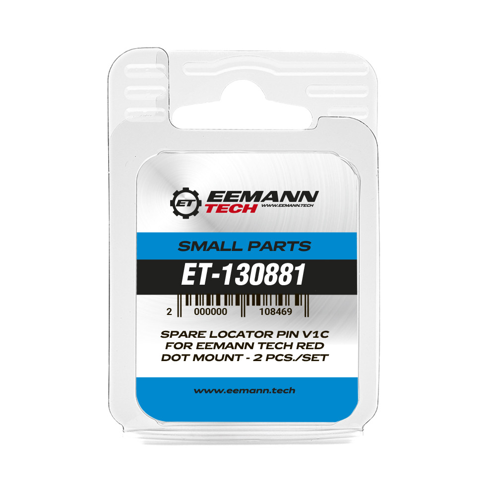 Spare Locator Pin V1C for Eemann Tech Red Dot Mount – 2 pcs./Set