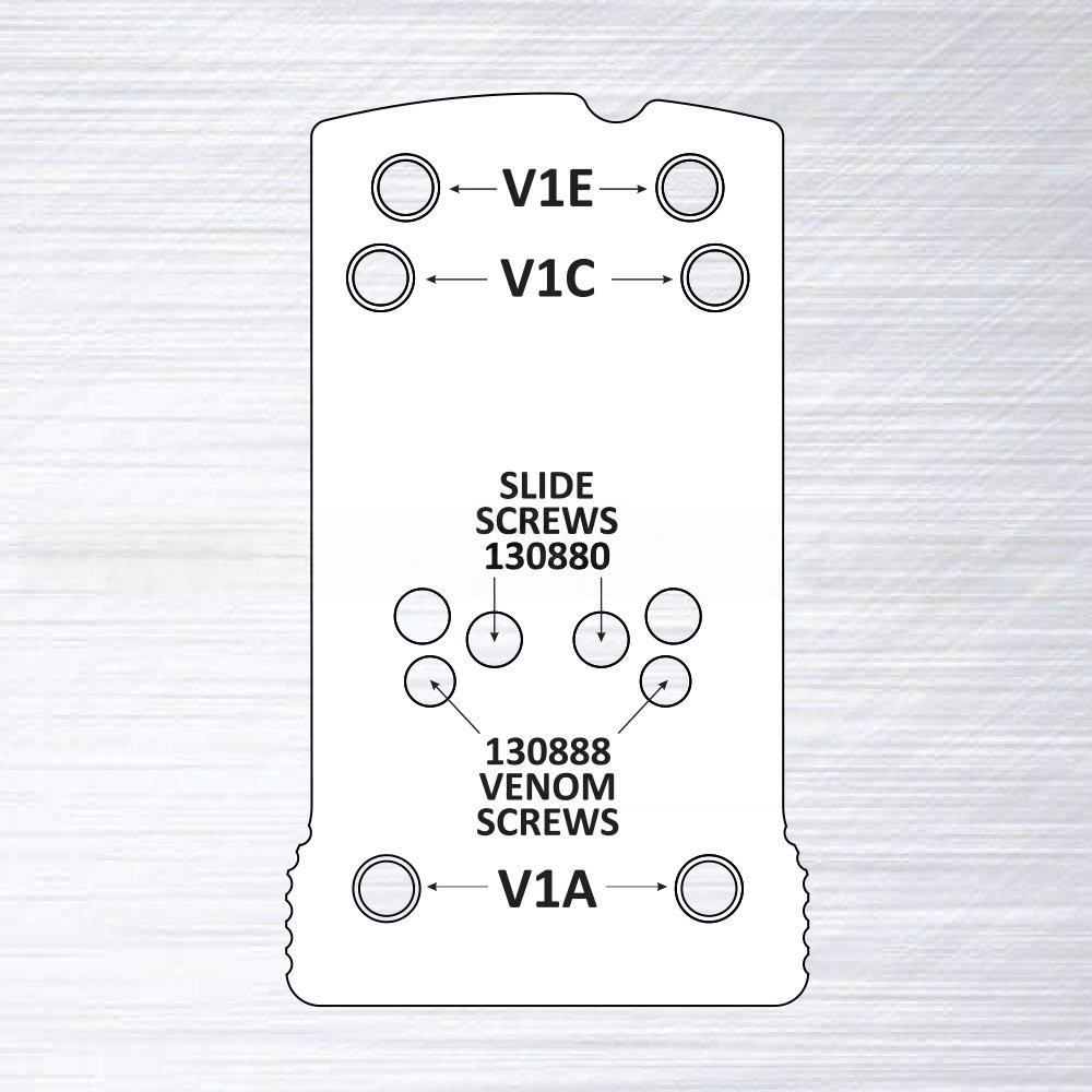 Spare Locator Pin V1A for Eemann Tech Red Dot Mount – 2 pcs./Set
