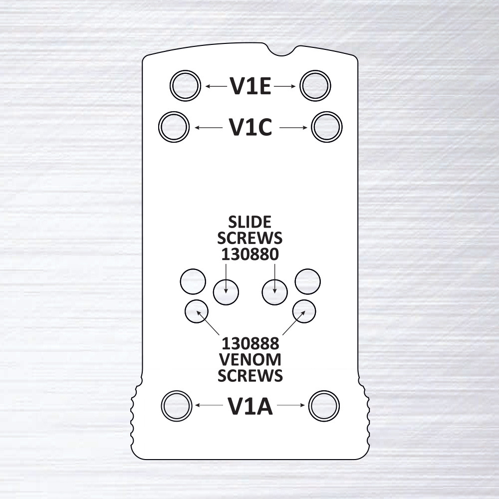 Spare Locator Pin V1E for Eemann Tech Red Dot Mount – 2 pcs./Set