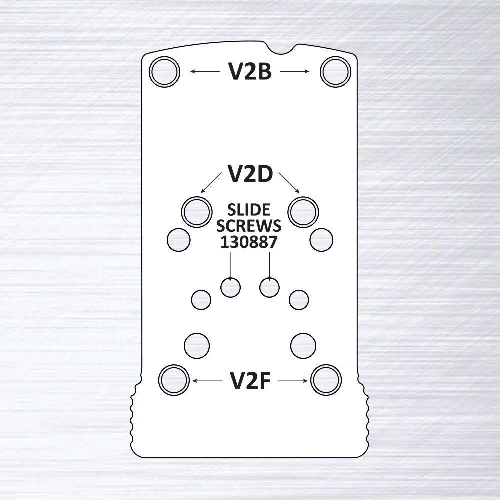 Spare Locator Pin V2B for Eemann Tech Red Dot Mount – 2 pcs./Set