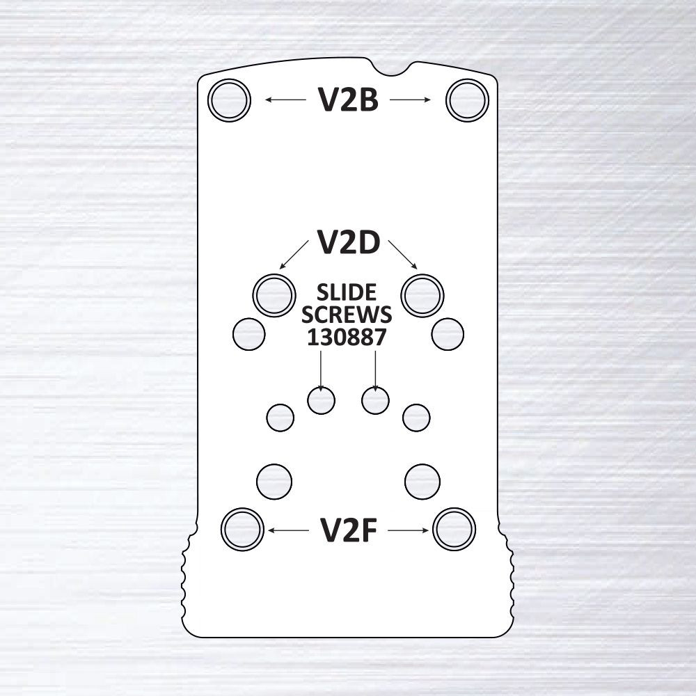 Spare Locator Pin V2D for Eemann Tech Red Dot Mount – 2 pcs./Set