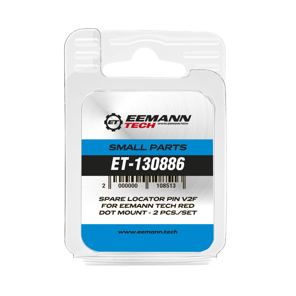 Spare Locator Pin V2F for Eemann Tech Red Dot Mount – 2 pcs./Set