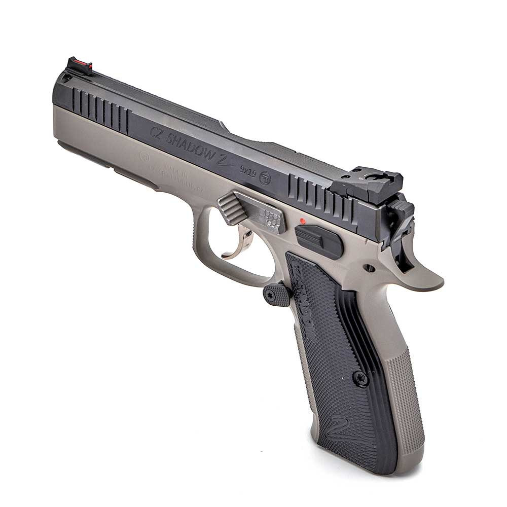 Eemann Tech Slide Stop with Thumb Rest for CZ Shadow 2 – GREY