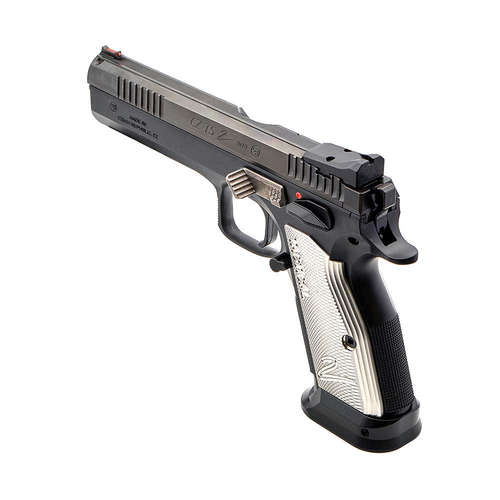 Eemann Tech Slide Stop with Thumb Rest for CZ TS / TS2 – GREY