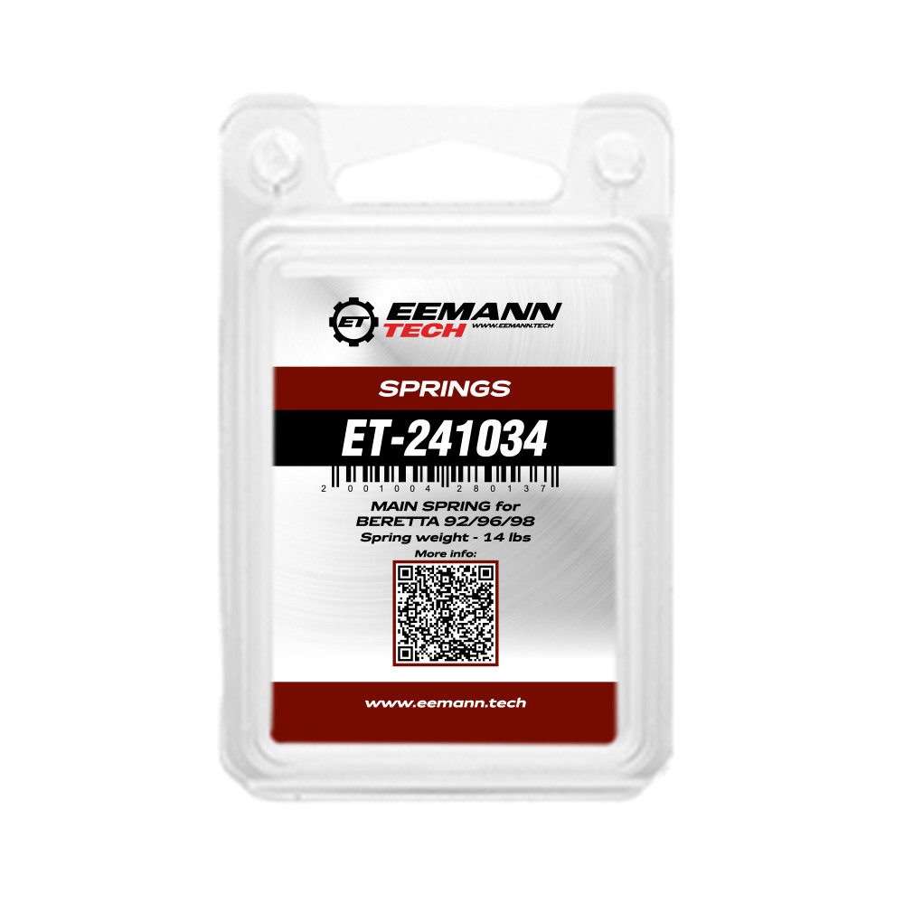 Eemann Tech Main Spring for Beretta 92/96/98