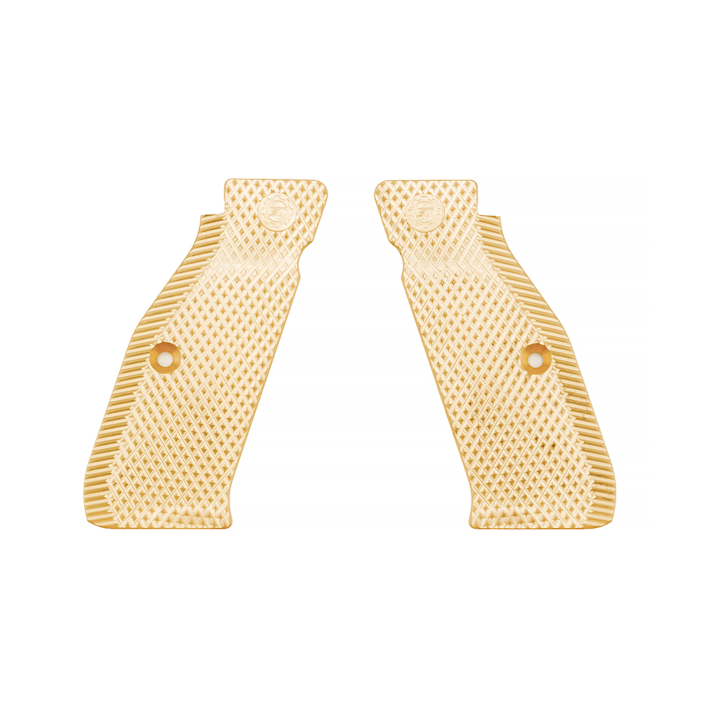 Ultimate Brass Long Grips for CZ | Eemann.Tech