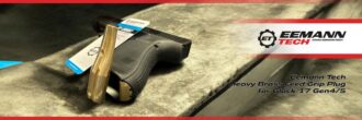 Eemann Tech Heavy Brass Feed Grip Plug for Glock 17 Gen4/5