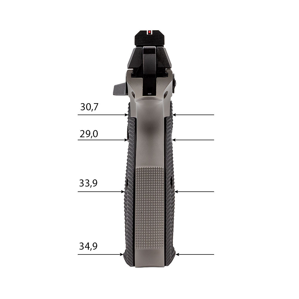 Eemann Tech Ultimate Aluminium Long Grips for CZ