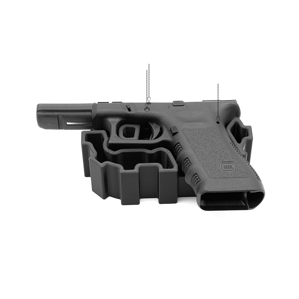 Eemann Tech Gunsmith Benchblock for Glock Frame
