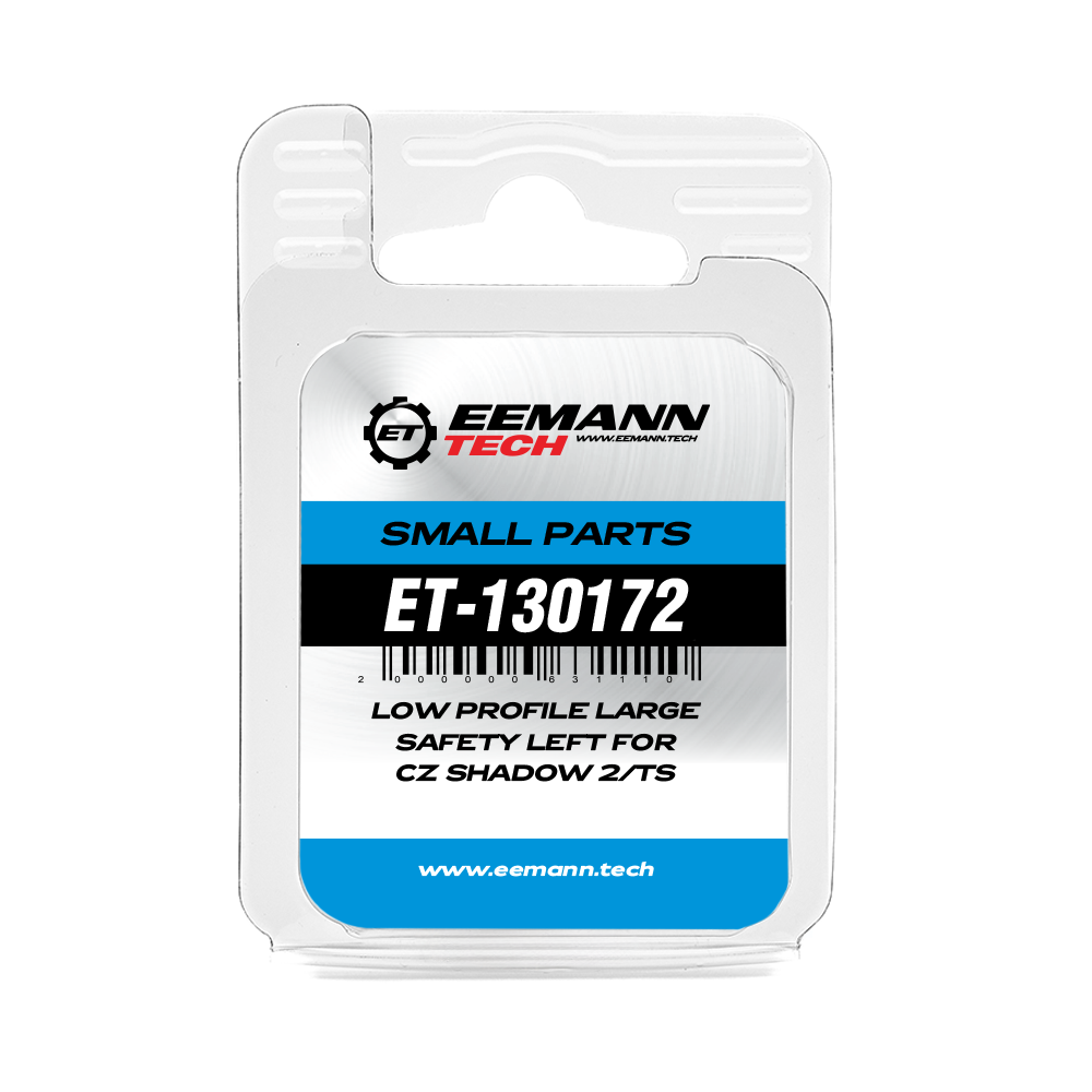 Eemann Tech Low Profile Large Safety Left for CZ Shadow 2/TS