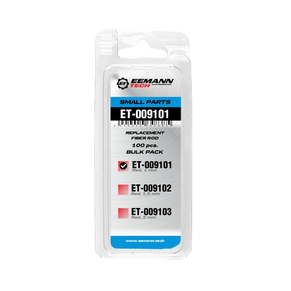 Eemann Tech Replacement Fiber Rods – Dealer Pack (100 Pcs)