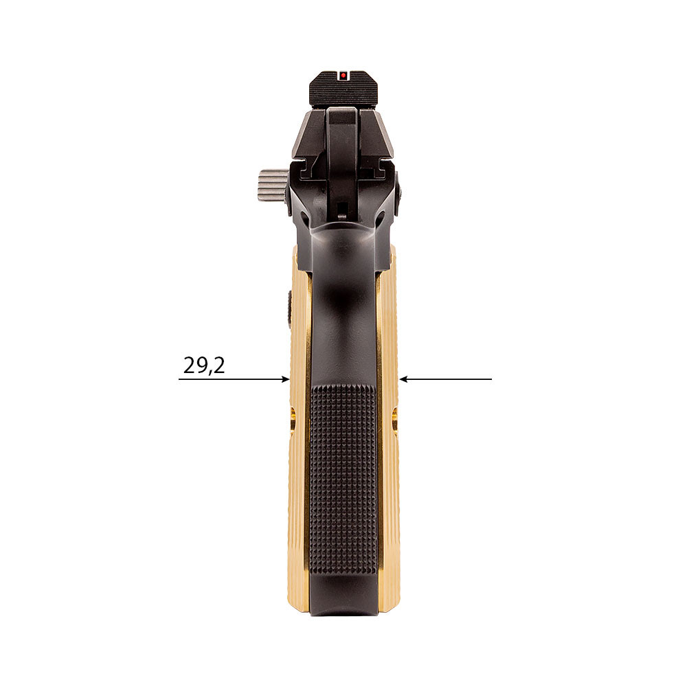 Eemann Tech Brass Long Grips for CZ 75, CZ 75 TS, CZ SHADOW 2