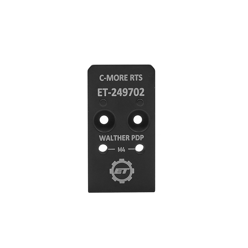 Eemann Tech WALTHER PDP OR Plate Mount for C-More RTS