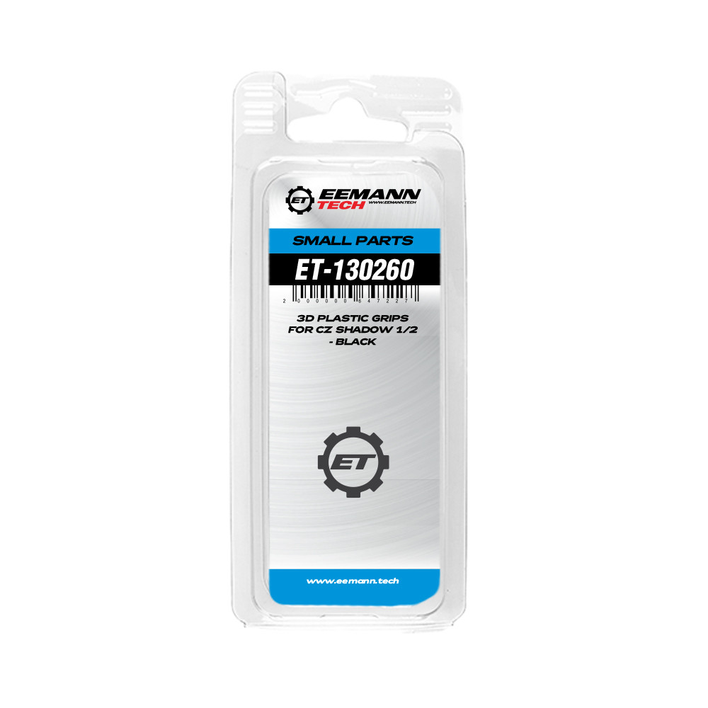 Eemann Tech 3D Serrated Plastic Grips for CZ Shadow 1/2