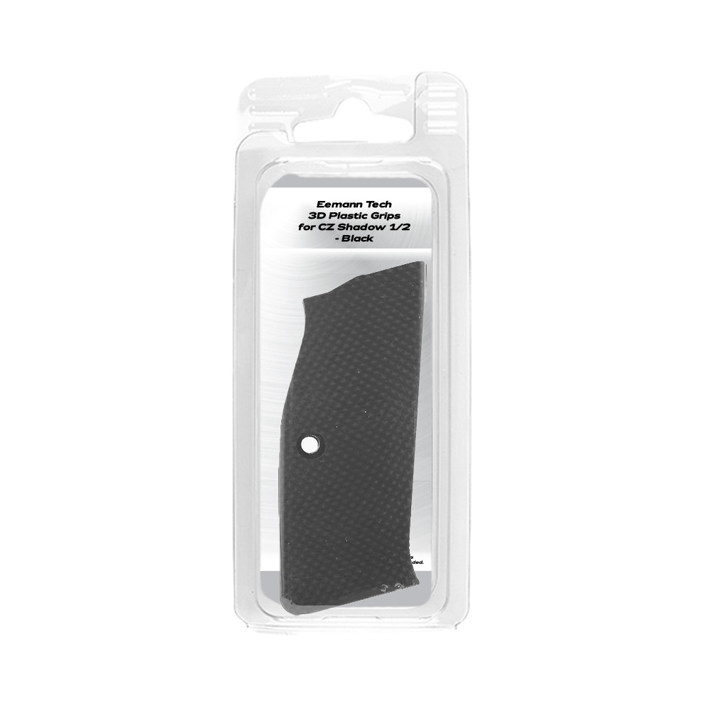 Eemann Tech 3D Serrated Plastic Grips for CZ Shadow 1/2