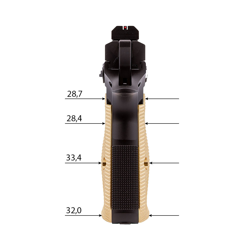 Eemann Tech Ultimate Brass Grips for CZ Shadow 2 Compact