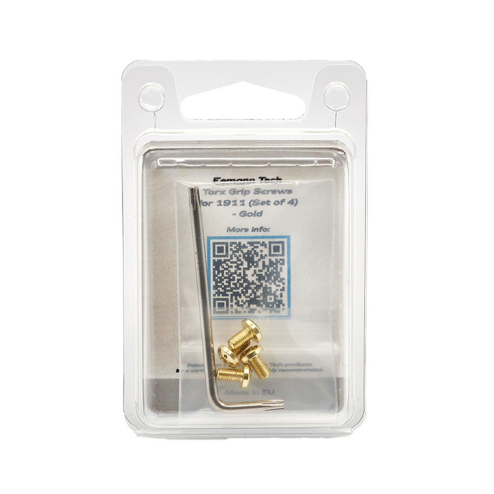 Eemann Tech Torx Grip Screws for 1911 (Set of 4) – Gold