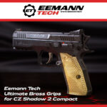 New Product Eemann Tech Ultimate Brass Grips For Cz Shadow 2 Compact