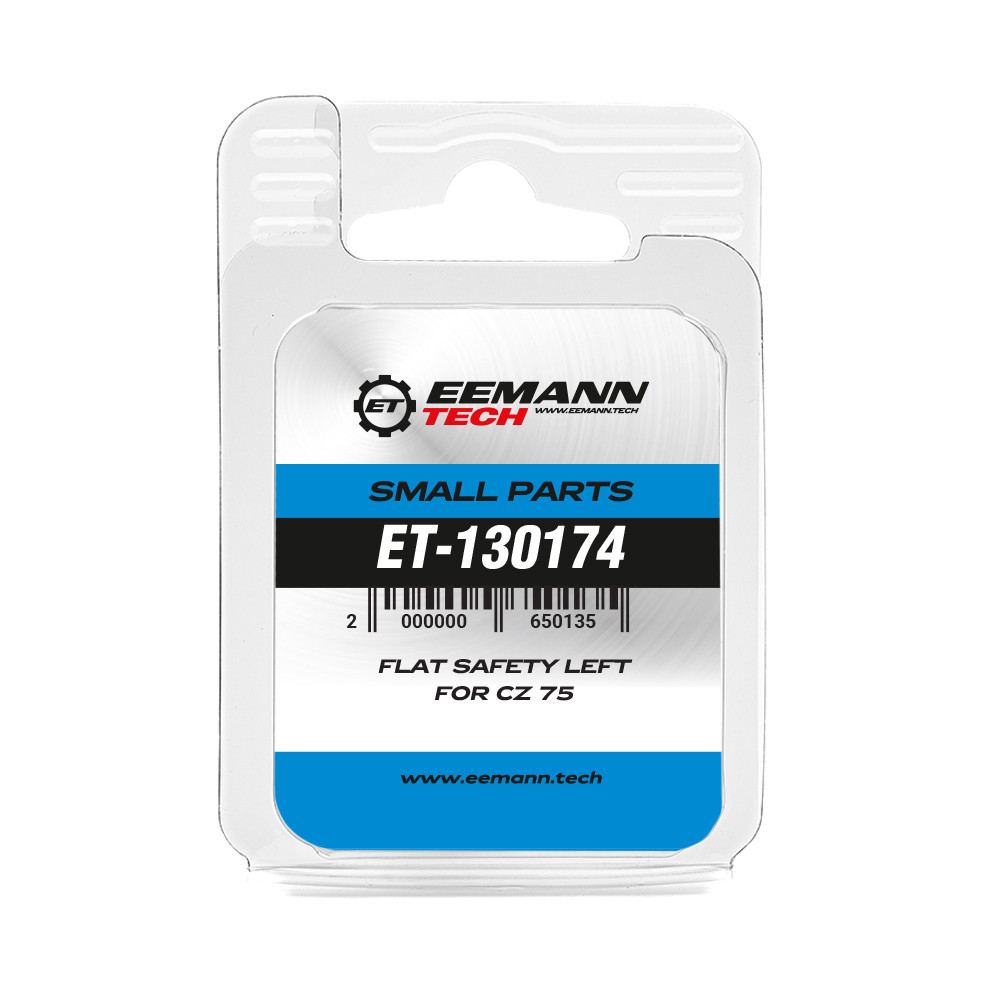 Eemann Tech Flat Safety Left for CZ 75