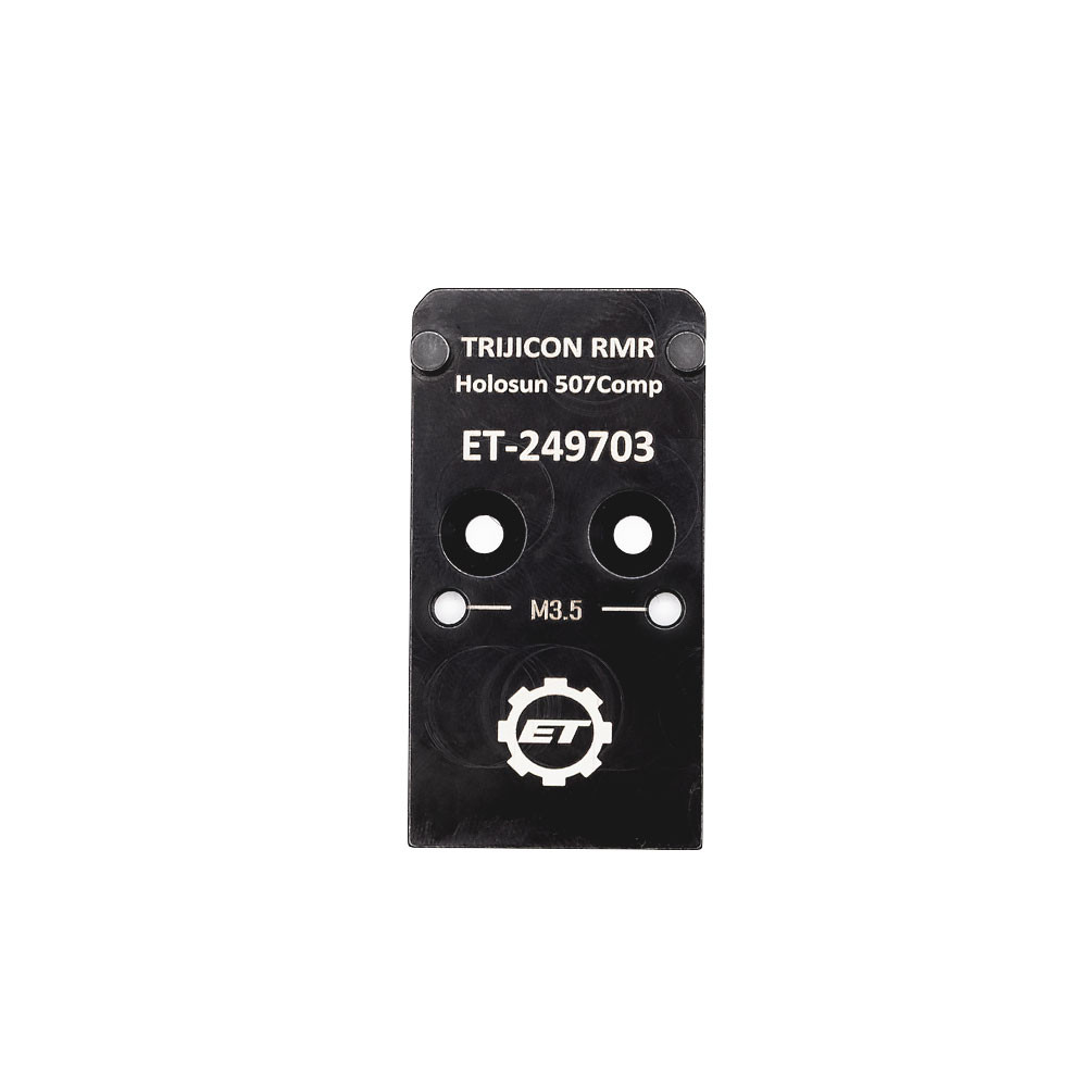 Eemann Tech WALTHER PDP OR Plate Mount for Trijicon RMR/SRO / Holosun 507COMP