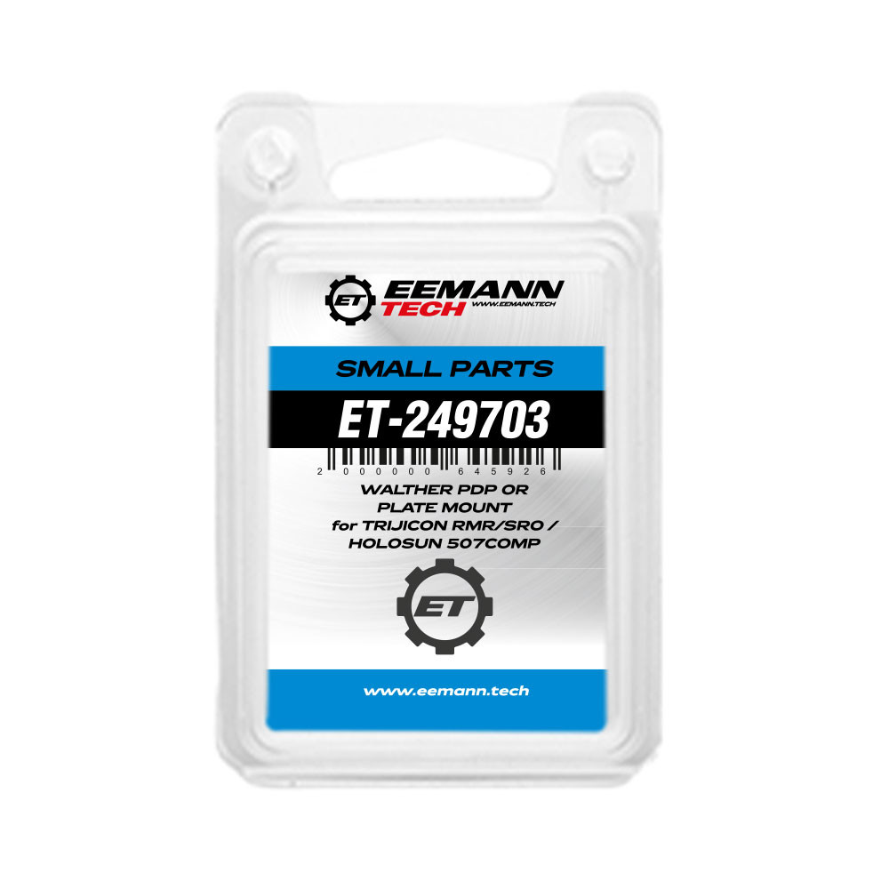 Eemann Tech WALTHER PDP OR Plate Mount for Trijicon RMR/SRO / Holosun 507COMP