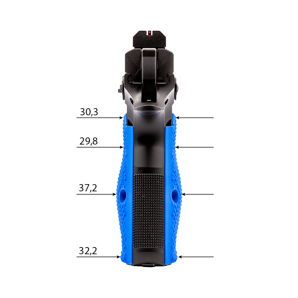 Eemann Tech 3D Serrated Plastic Grips for CZ Shadow 2 Compact