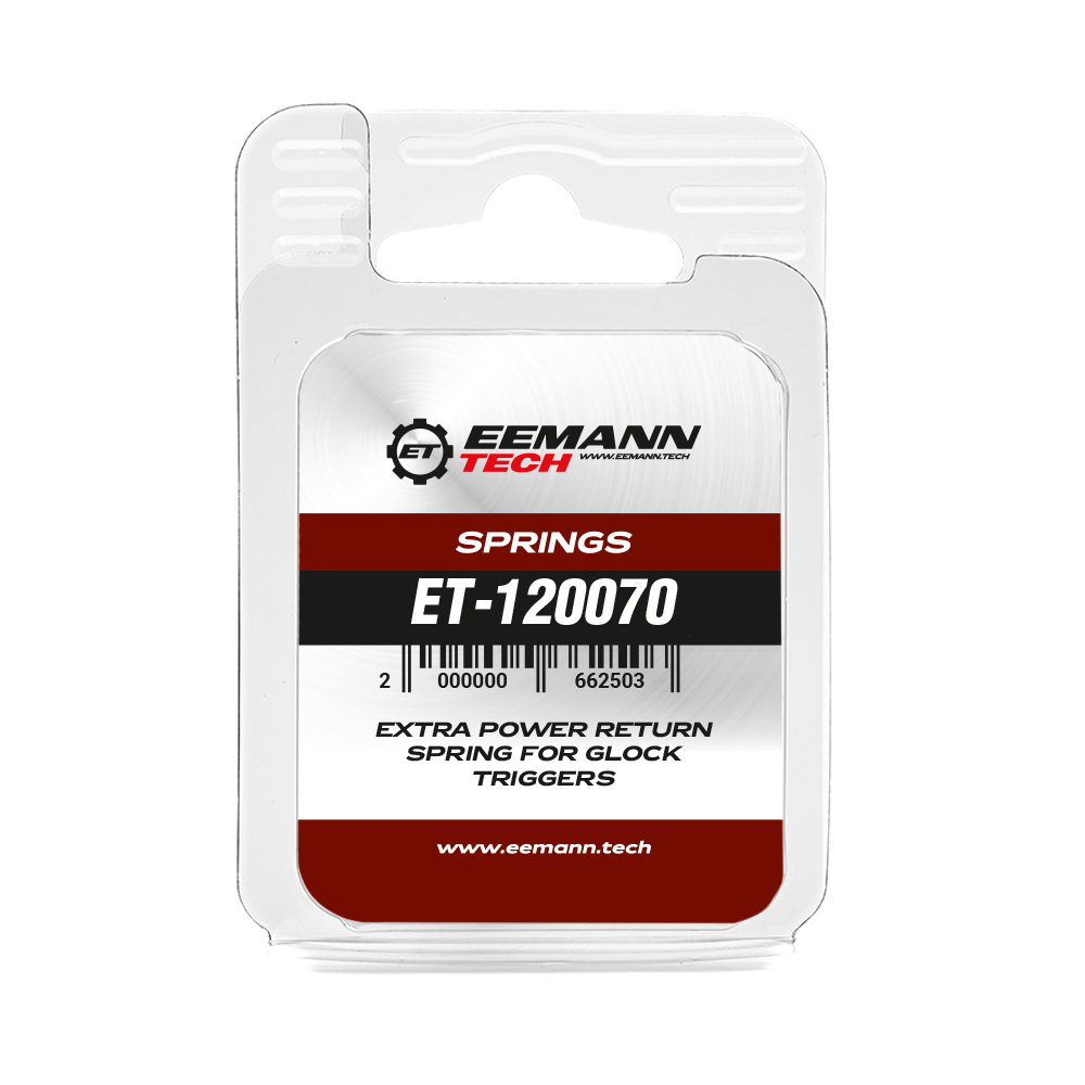 Eemann Tech Extra Power Return Spring for Glock Triggers