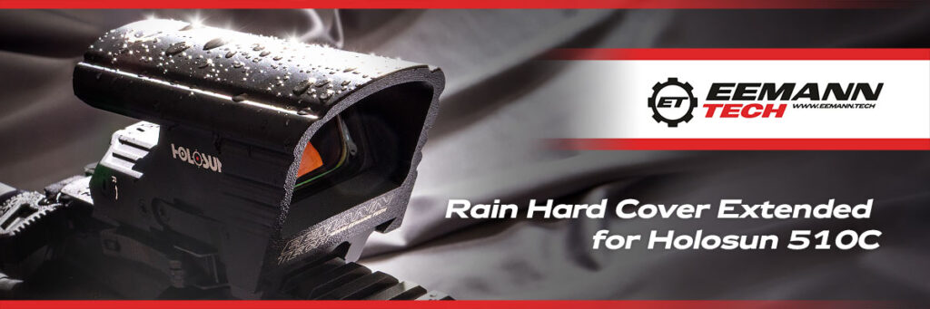NEW PRODUCT EEMANN TECH RAIN HARD COVER EXTENDED FOR HOLOSUN 510C