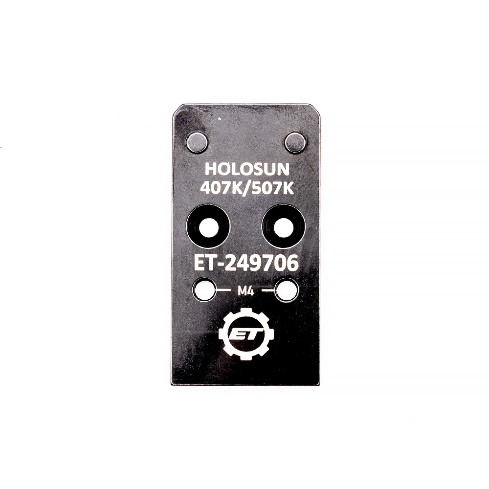 Eemann Tech WALTHER PDP OR Plate Mount for Holosun 407K/507K