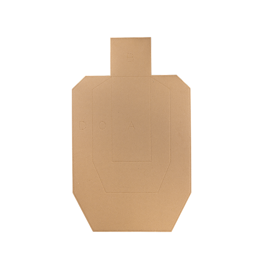 Cardboard SRA Target TAN/WHITE – 100 pcs./Pack