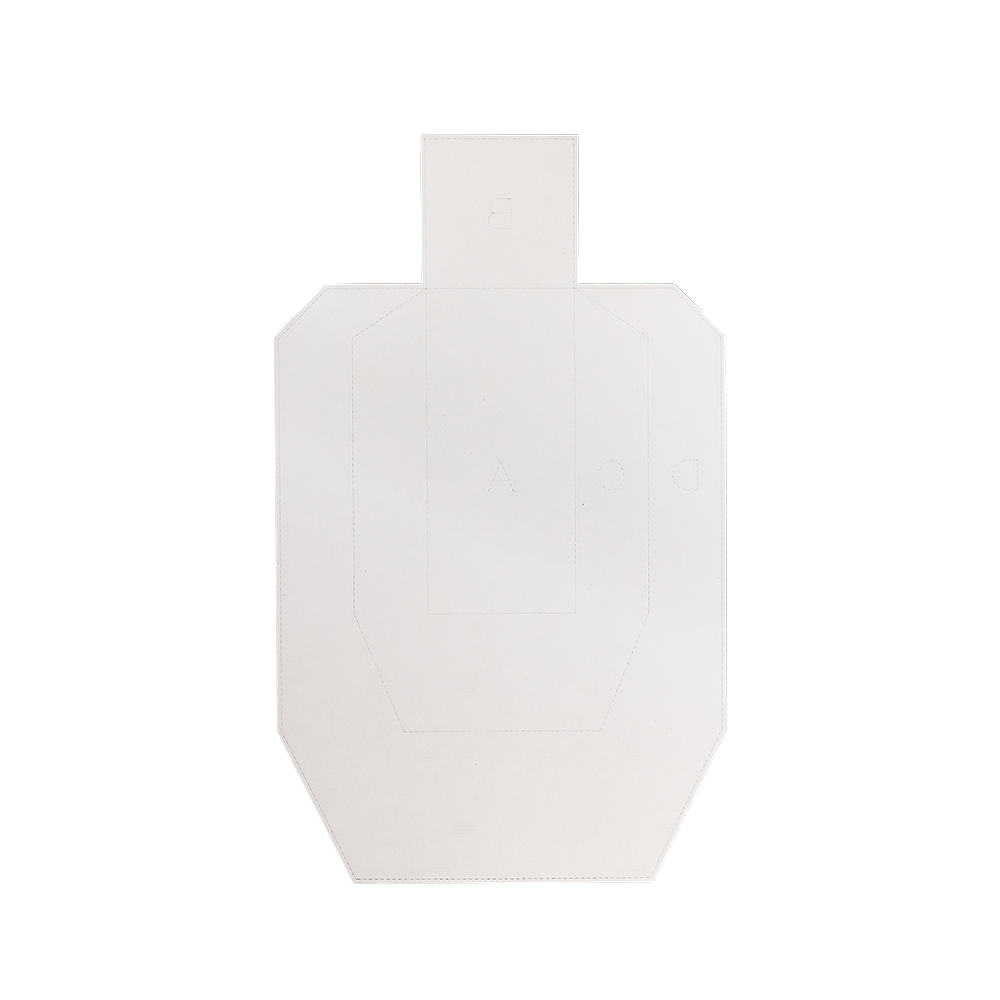 Cardboard SRA Target TAN/WHITE – 100 pcs./Pack