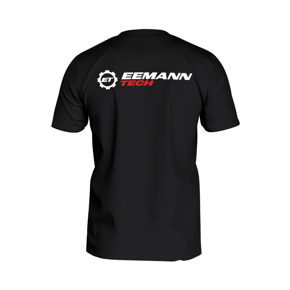 Eemann Tech Lifestyle T-Shirt – Black