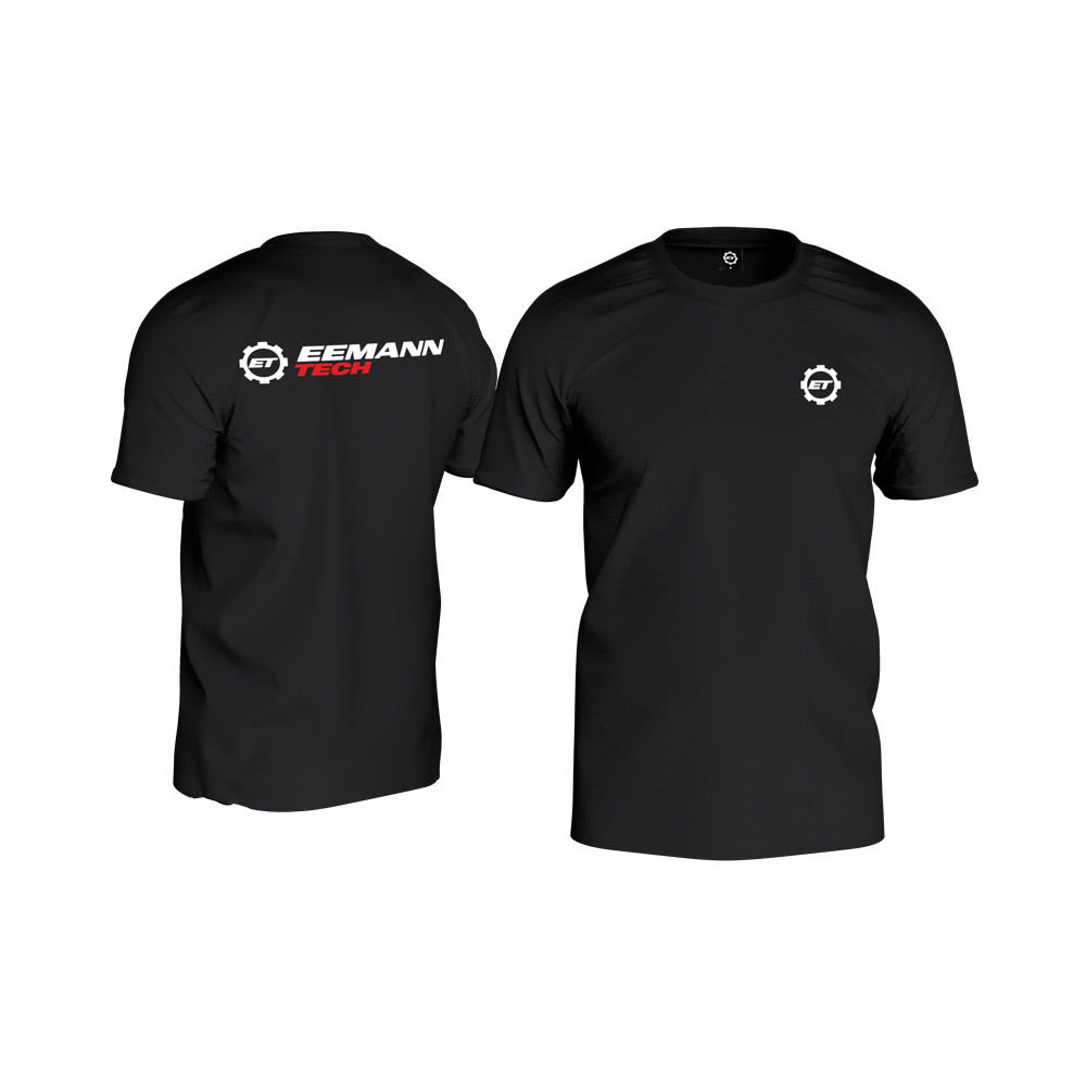 Eemann Tech Lifestyle T-Shirt – Black