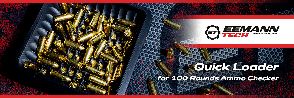 New Product Eemann Tech Quick Loader For 100-Round Ammo Checker – 9Mm