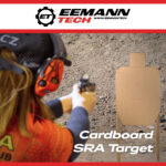 New Product Eemann Tech Cardboard Sra Target Tan/White – 100 Pcs./Pack