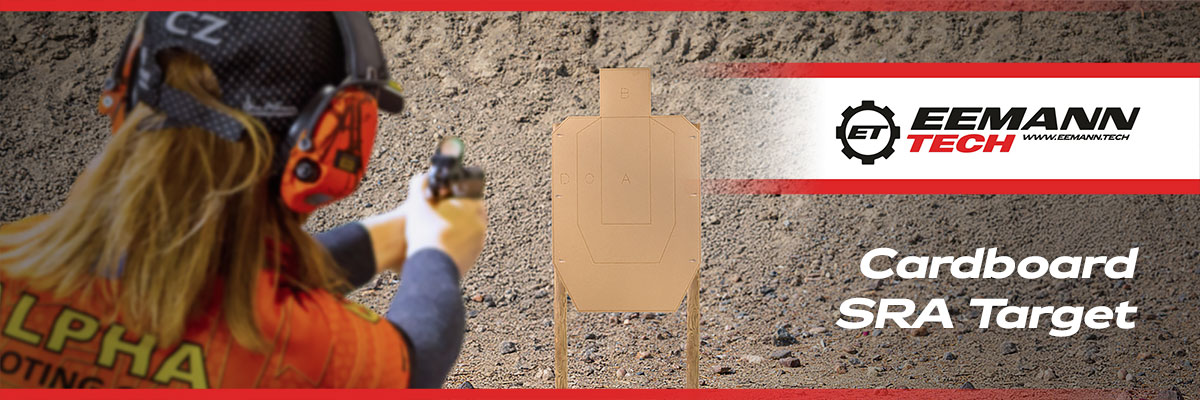 New Product Eemann Tech Cardboard Sra Target Tan/White – 100 Pcs./Pack