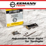 New Product Eemann Tech Adjustable Rear Sight For Tanfoglio